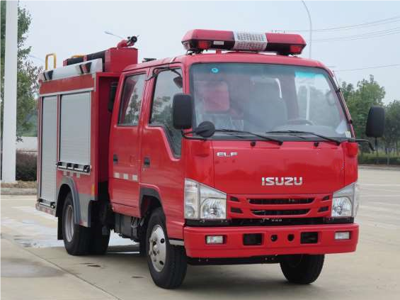 藍牌五十鈴1噸水罐消防車